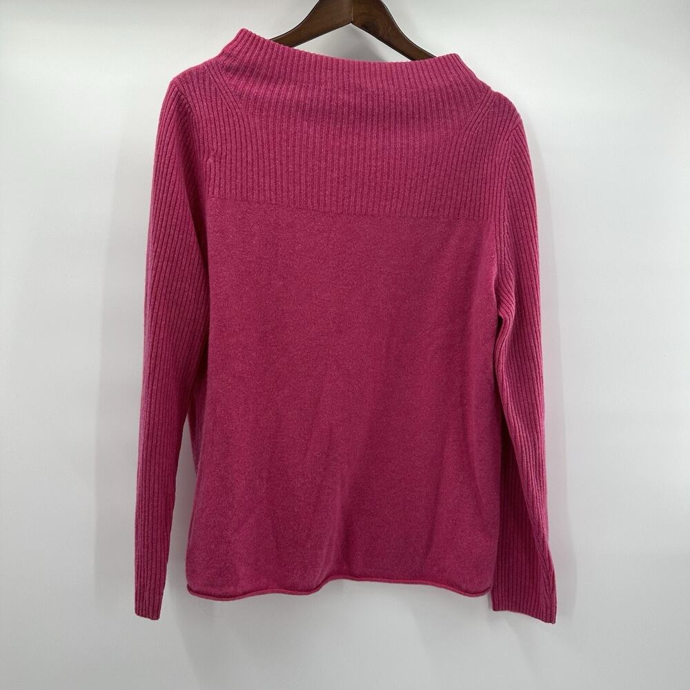 Sundance Sweater Womens Medium Pink Cashmere‎ Boxy Soft Knit Oversized